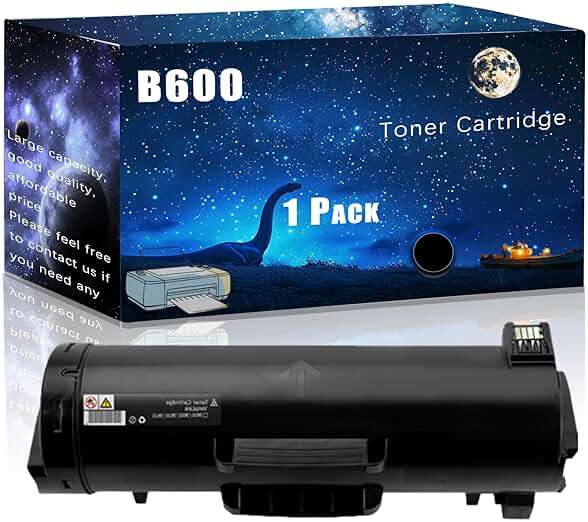 B600 Toner Cartridge Compatible for Xerox VersaLink B600DN B600DT B600DX B600DXF B600DXP Printers,with Chip Large Printing Demands (Black) - Image 1