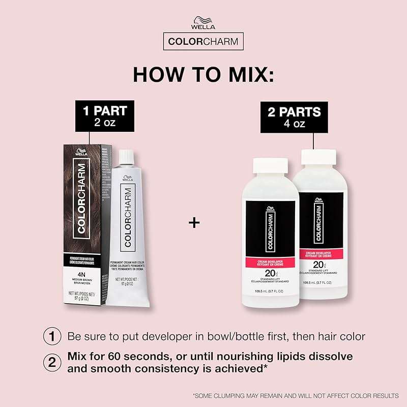 COLORCHARM Permanent Cream Hair Dye | Auburn, Red Violet Hair Colors | Burgundy, Copper, Cherry Cola Shades | 100% Gray Coverage | Vegan, Free of Phthalates & Parabens | 2 oz. - Image 6