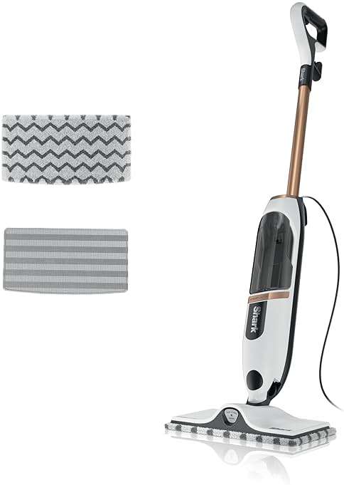 Shark SteamSpot Steam Mop with Steam Blaster Technology, 3 Steam Modes, 2 Washable Pads, XL Removable Water Tank, Lightweight, Steam Cleaner for sealed Hard Floors, Hardwood, Tile, Laminate, S2001 - Image 1