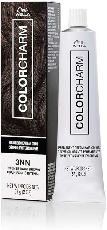 COLORCHARM Permanent Cream Hair Dye | Darkest Brown, Black Hair Colors | Intense Natural, Cool Espresso Shades | 100% Gray Coverage | Vegan, Free of Phthalates & Parabens | 2 oz. - Image 1