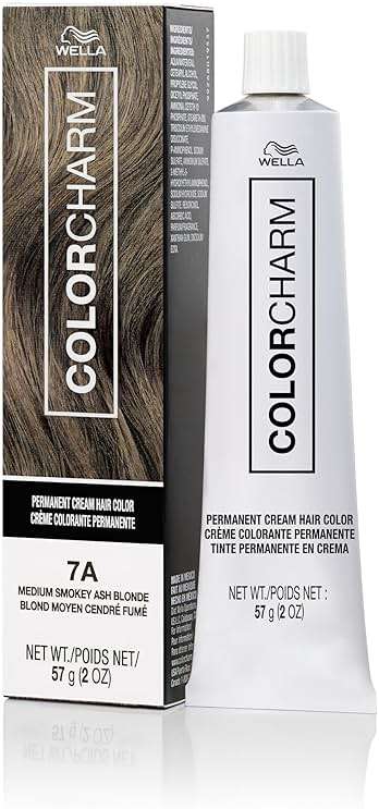 COLORCHARM Permanent Cream Hair Dye | Ash Blonde Hair Color | Pearlescent, Milk Tea, Smokey Cool Tones | 100% Gray Coverage | Vegan, Free of Phthalates & Parabens | 2 oz. - Image 1
