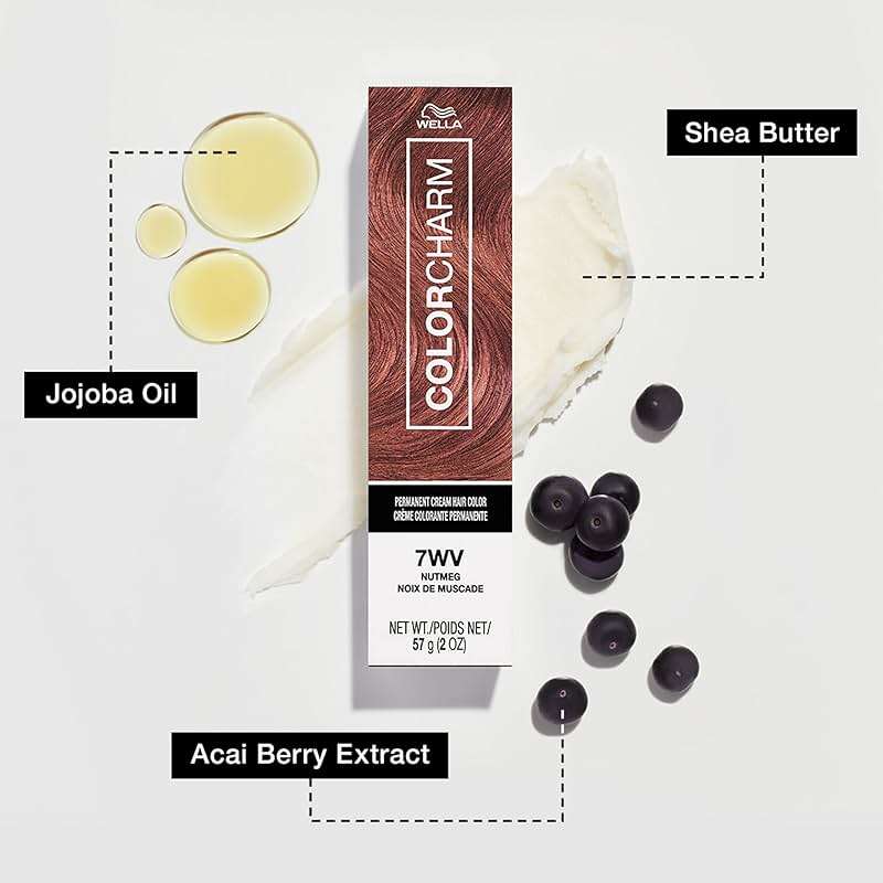 COLORCHARM Permanent Cream Hair Dye | Ash Blonde Hair Color | Pearlescent, Milk Tea, Smokey Cool Tones | 100% Gray Coverage | Vegan, Free of Phthalates & Parabens | 2 oz. - Image 7
