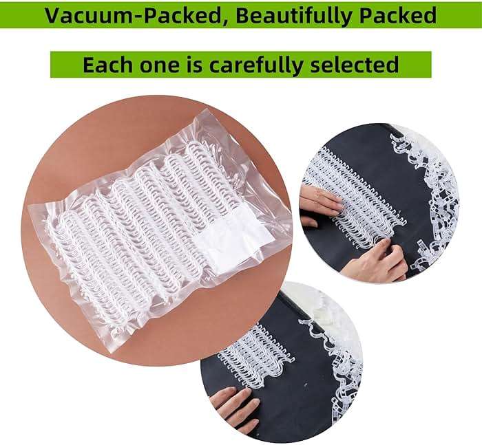 CIQIYO 100 Pcs Plant Support Clips,Plastic Clips for Securing Plants,Tomato Vine Clips,Plant Fixing Clips,Garden Clips for Climbing Plants,Grape,Vine Vegetables (100, White) - Image 5