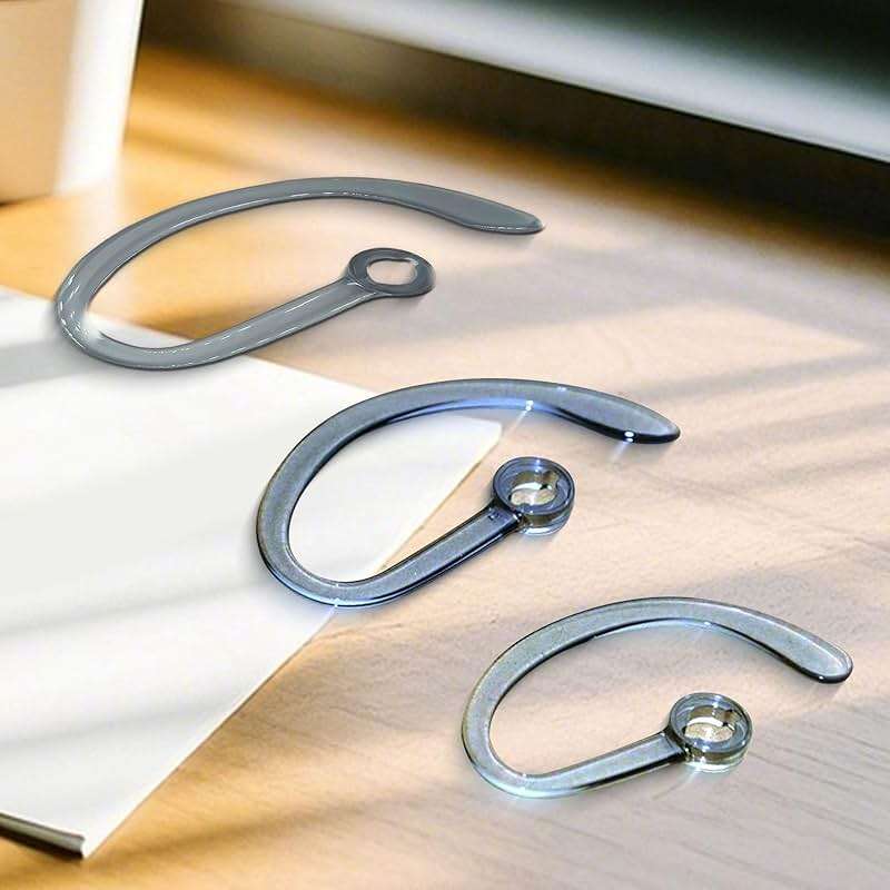 Aginkgo CS540 Eartips Set, Ear Hook Loops, Comfortable Ear Tips Foam Spare Ear Gels Secure Fit for Plantronics CS540 Savi W440 W740 W745 WH500 Headset 9pcs in a Box (S+M+L) - Image 6