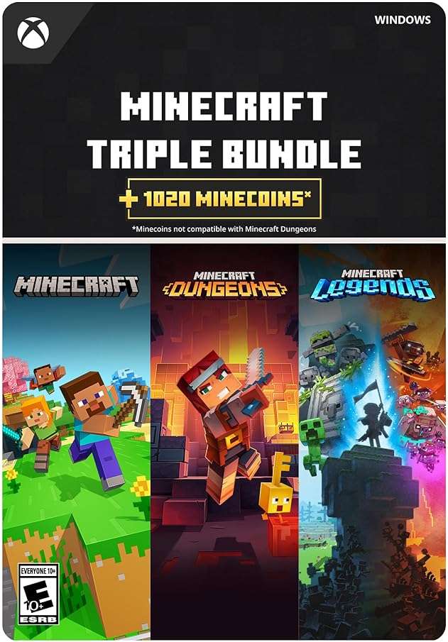 Minecraft | Triple Bundle | Windows Digital - Image 1
