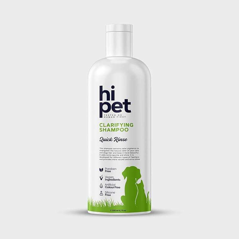 HiPet Hi Pet Deep Cleaning and Care Package, Clarifying Pet Shampoo, Paw Cleaner Foam, Shampoo & Conditioner 2-in-1, Paw Stick for Dog and Cat - Image 2