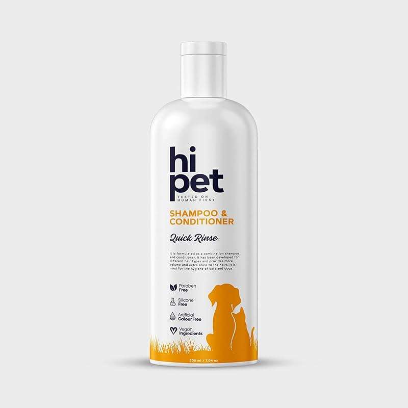 HiPet Hi Pet Deep Cleaning and Care Package, Clarifying Pet Shampoo, Paw Cleaner Foam, Shampoo & Conditioner 2-in-1, Paw Stick for Dog and Cat - Image 4
