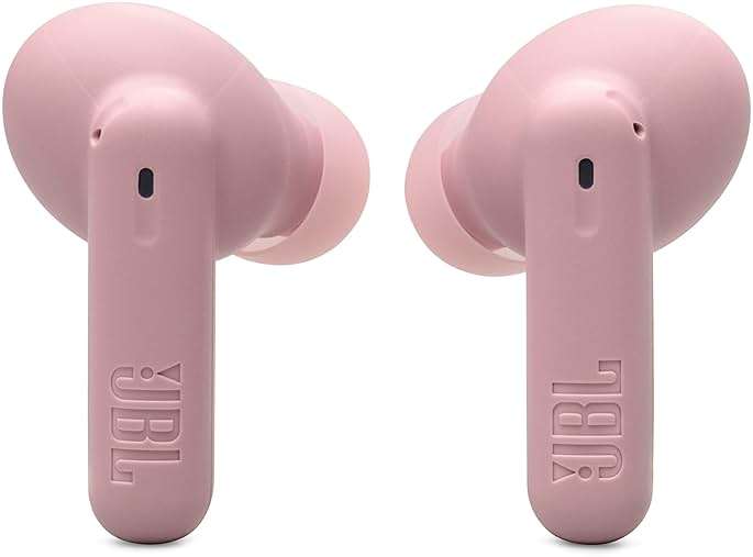JBL Vibe Beam 2 - True Wireless Noise Cancelling Earbuds with JBL Pure Bass Sound & Smart Ambient Technology, 4mics for Crisp, Clear Calls, up to 40Hrs of Playback, IP54 Dust & Water Resistant (Pink) - Image 2