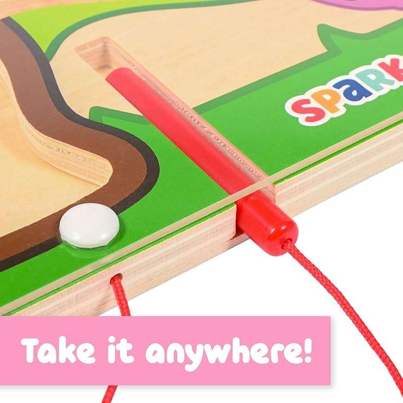 Spark & Wow Magnetic Maze | My Emotions Tree | Magnet Board for Toddlers | 6 Feelings & Colors | Ages 18m+ | Emotional Regulation Tools for Kids - Image 8