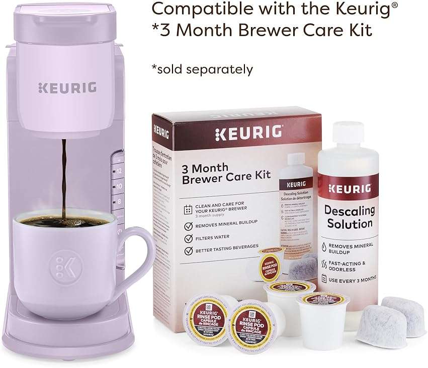 Keurig K-Express Single Serve K-Cup Pod Coffee Maker, 3 Brew Sizes, Strong Button Feature, 42oz Removable Reservoir, Lavender - Image 7