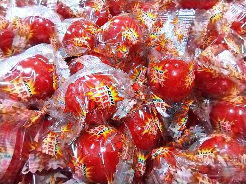 Nuclear Fire Blast Balls - 2 lbs of Hot Spicy Fire Fresh Individually Wrapped Cinnamon Hard Candy - Image 3