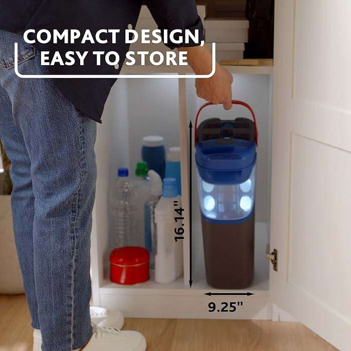 O-Cedar H2prO Flat Mop System | Quick Everyday Cleaning | Dual-Tank Fresh Water System | Machine Washable Reusable Microfiber Mop Pad | Safe on Hardwood, Tile & Vinyl Floors - Image 3