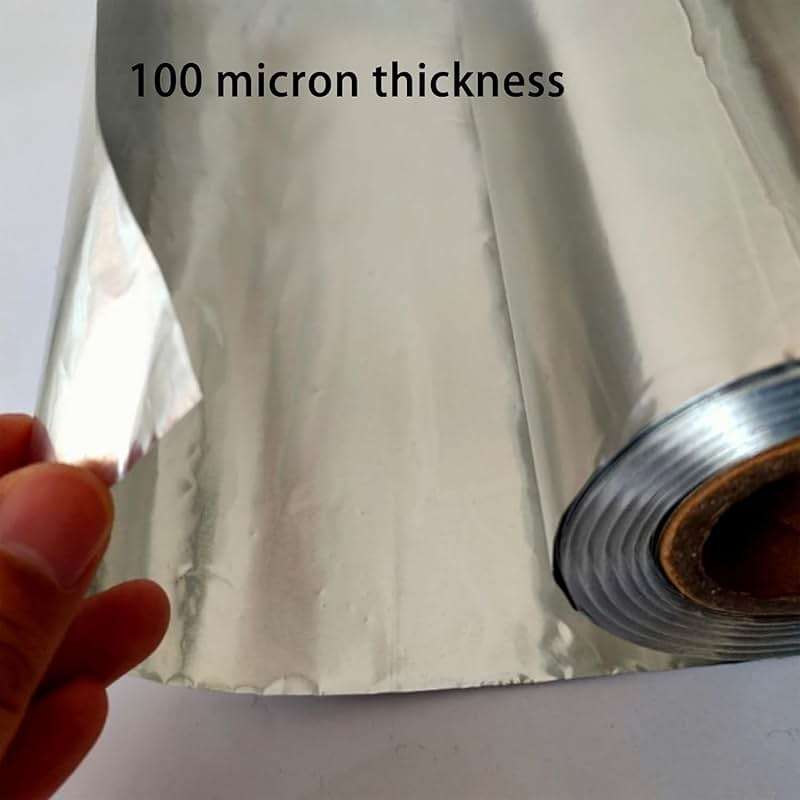 Foil Aluminum Roll Heavy Duty:Extra Thick Tin Foil Craft Engraving,Aluminum Foil Heavy Duty for Painting Embossing,Aluminum Flashing Roll Metal Sheets for Crafts,70um Thick (70umThick/18"W/42ft L) - Image 4