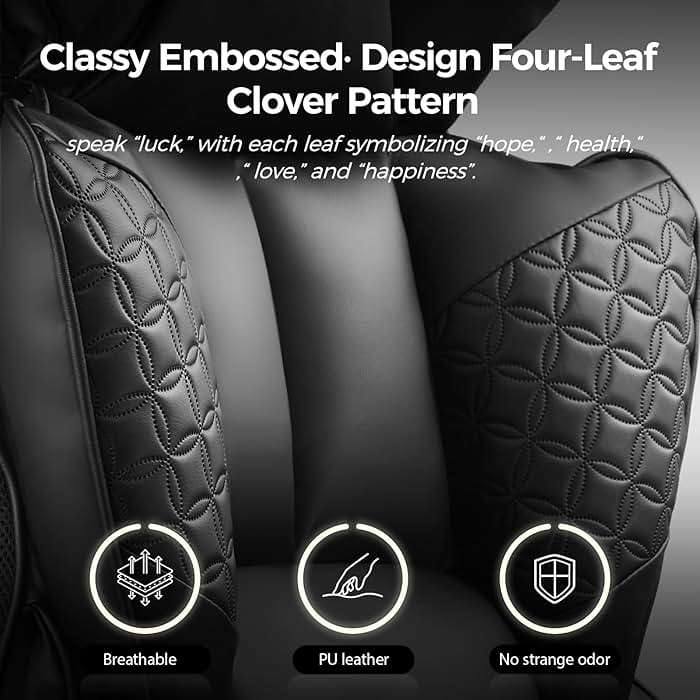 COMHOMA Big and Tall Office Chair Heavy Duty Wide Ergonomic Gaming Chair with Deluxe Embossing Designed Leather with Foot Rest,150°Reclining Adjustable Armrests Pocket Spring Back Support and Pillow - Image 5