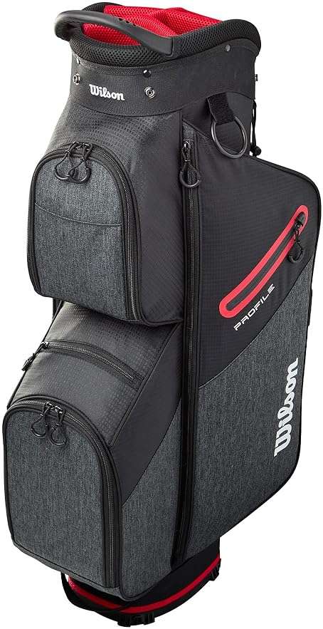 Wilson Senior Profile Complete Golf Set with Cart Bag - Right Hand, Senior, Red/Black/Silver - Image 15