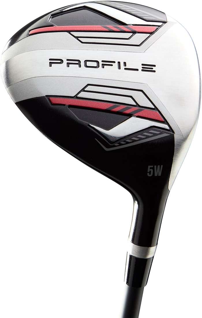 Wilson Senior Profile Complete Golf Set with Cart Bag - Right Hand, Senior, Red/Black/Silver - Image 6