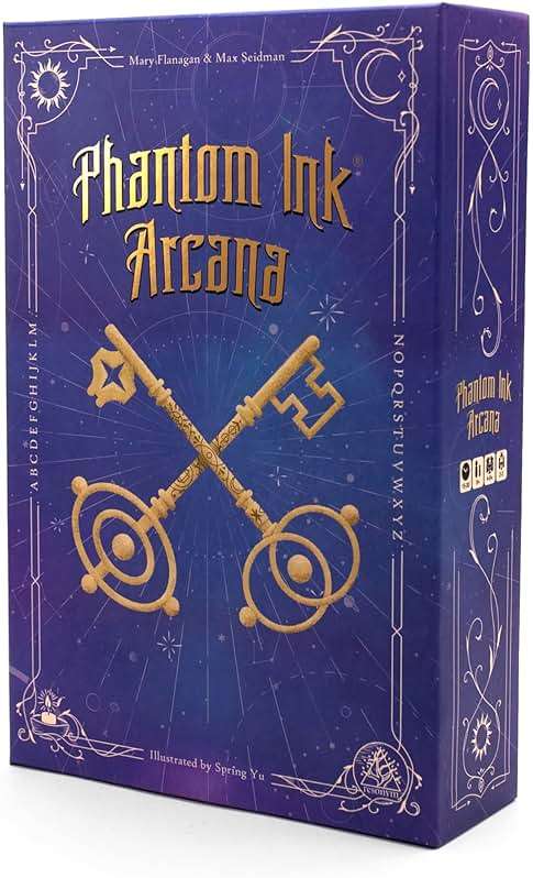 Resonym Games, Phantom Ink: Arcana - A Standalone Expansion to The Deduction Party Game Phantom Ink - for 2 to 8 Players, Ages 8+ - Image 1