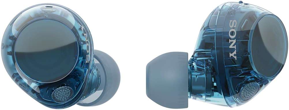Sony WF-C710N Truly Wireless Noise-Canceling Earbuds with up to 30-Hour Battery Life, Lightweight and Secure, Glass Blue - Image 1