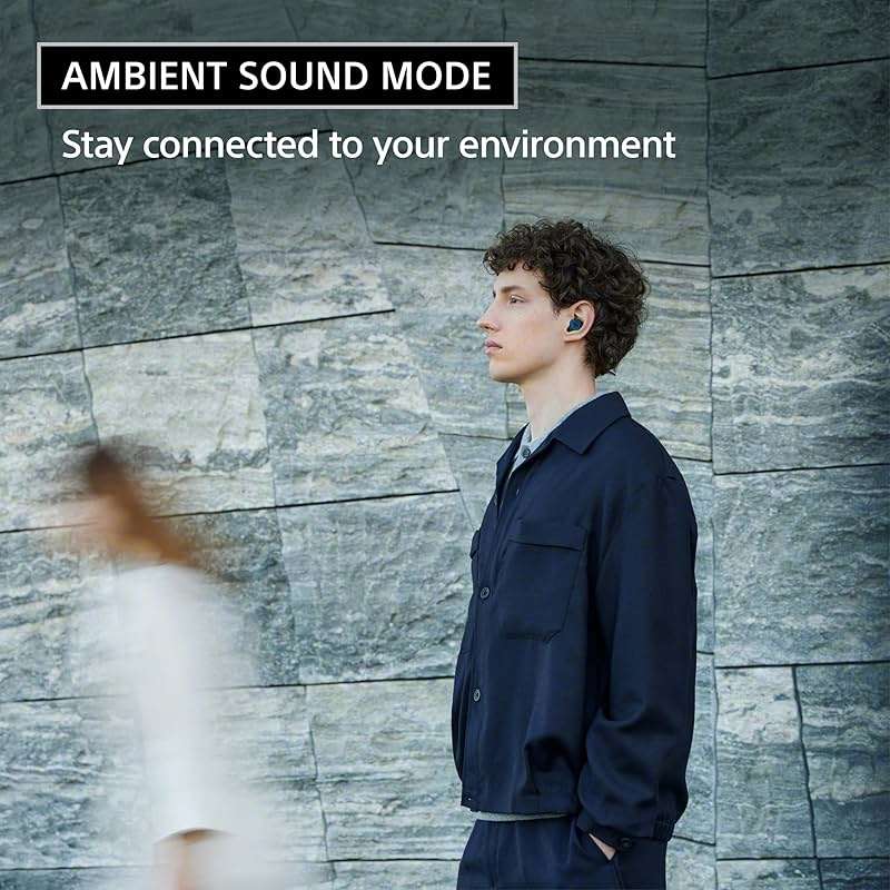 Sony WF-C710N Truly Wireless Noise-Canceling Earbuds with up to 30-Hour Battery Life, Lightweight and Secure, Glass Blue - Image 6