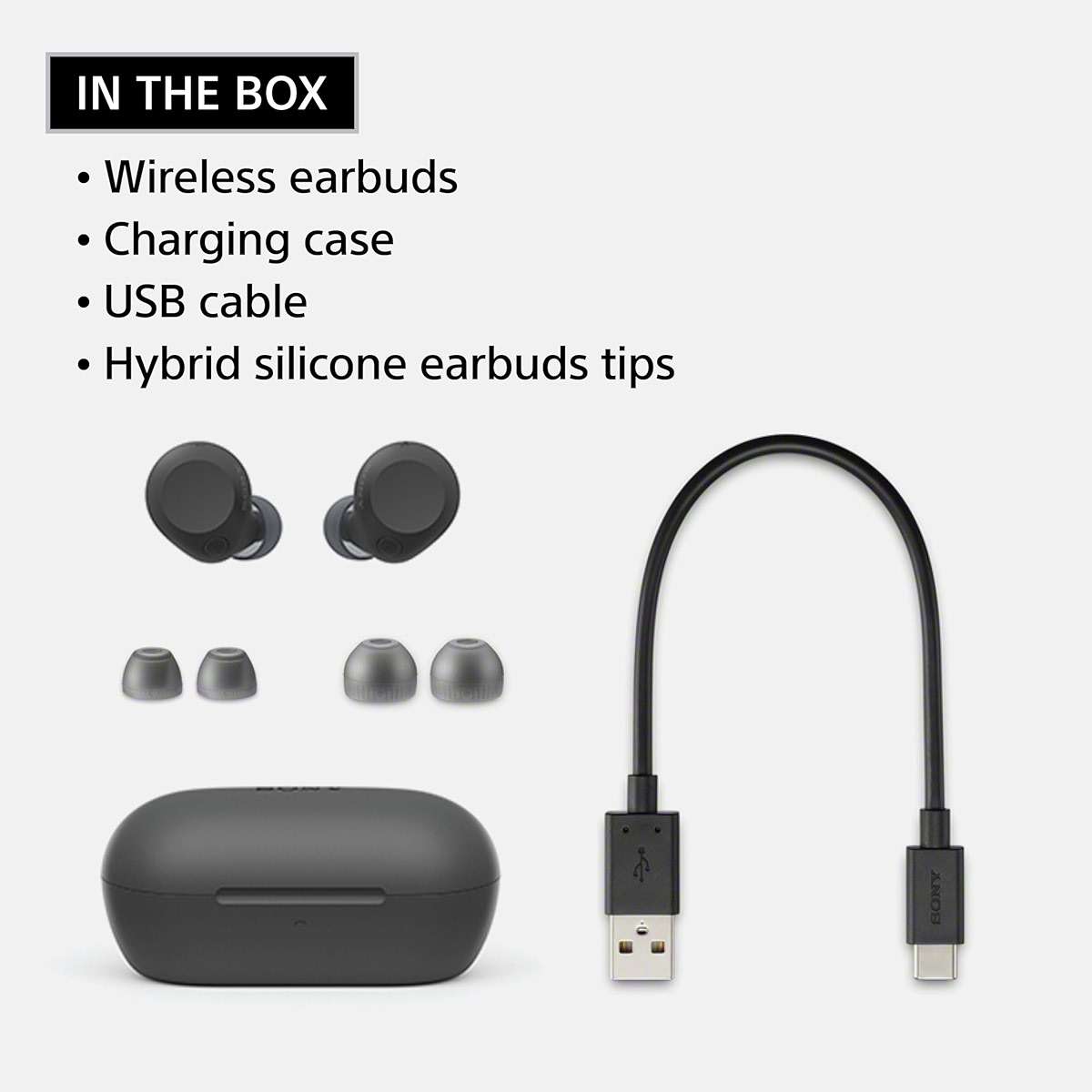 Sony WF-C710N Truly Wireless Noise-Canceling Earbuds with up to 30-Hour Battery Life, Lightweight and Secure, Glass Blue - Image 9