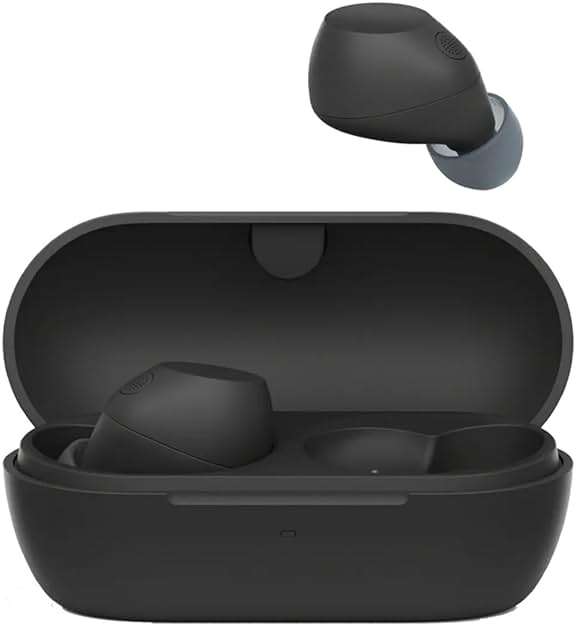 Sony WF-C710N Truly Wireless Noise-Canceling Earbuds with up to 30-Hour Battery Life, Lightweight and Secure, Black - Image 7