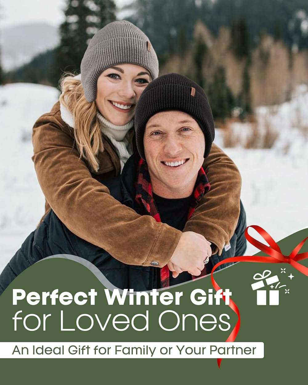 FURTALK Winter Beanie Hats with Earflap for Men Warm Fleece Line Knitted Outdoor Caps - Image 5