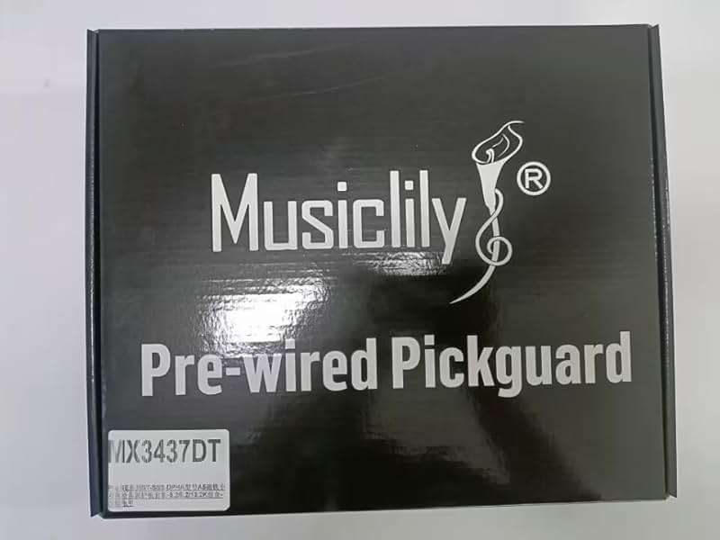 Musiclily Pro-SE ST-DPHA Pre-wired SSS Pickguard with Alnico 5 Mini Rail Humbucker for Strat Style Electric Guitar, 4Ply Tortoise Shell - Image 10
