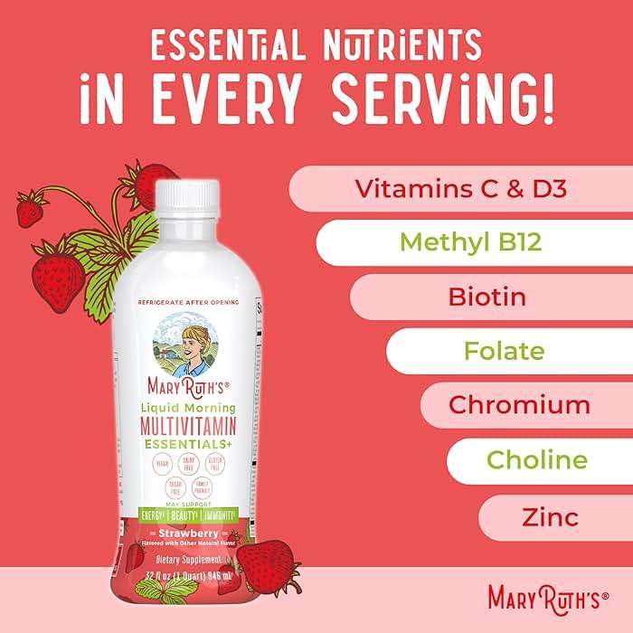 MaryRuth's Liquid Morning Multivitamin (Strawberry) & Liquid Nighttime Multimineral (Coconut, 15oz) | Clean Label Project Verified® | Vegan Vitamins for Energy, Bedtime Routine, & Overall Health - Image 9