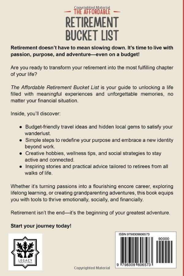 The Affordable Retirement Bucket List: Avoid Regrets, Discover a New Life Purpose, Embrace Exciting Adventures, Create Unforgettable Memories, and Live with Passion! - Image 2