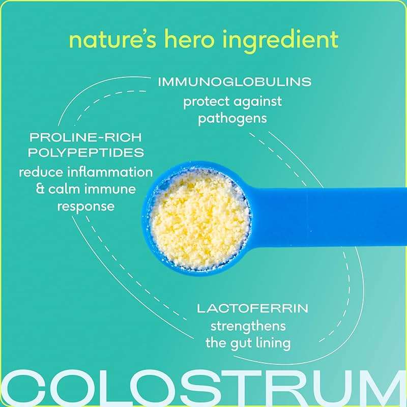 Native Pet Colostrum for Dogs - Bovine Colostrum Powder - Dog Allergy Relief, Itchy Skin Relief, Immune Support & Gut Health - 100% Single-Ingredient Supplement with Bioactive Nutrients - 120 Scoops - Image 4