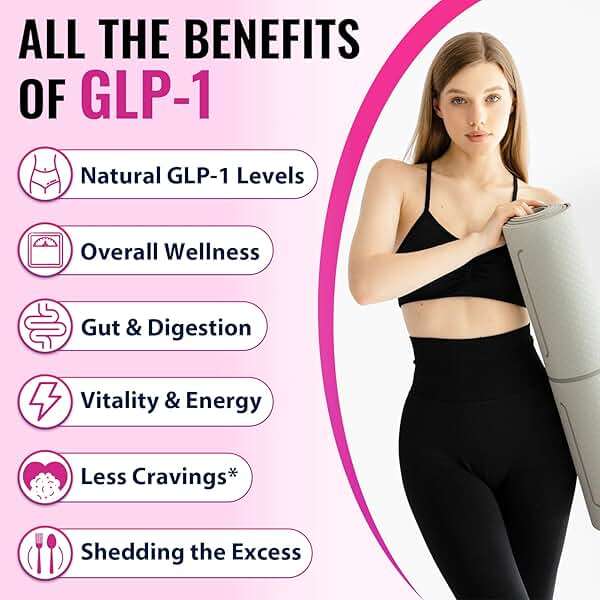 VINNETLLOY GLP-1, GLP-1 Supplements for Women, GLP1 with Berberine & Akkermansia Probiotic, 14 in 1 Natural Formula for GLP 1 Levels, Metabolism*, lmmune, Gut & Digestion, Energy, Vegan, 60 Capsules - Image 2