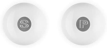 Le Creuset Salt and Pepper Mill Set 8-Inch, White - Image 5