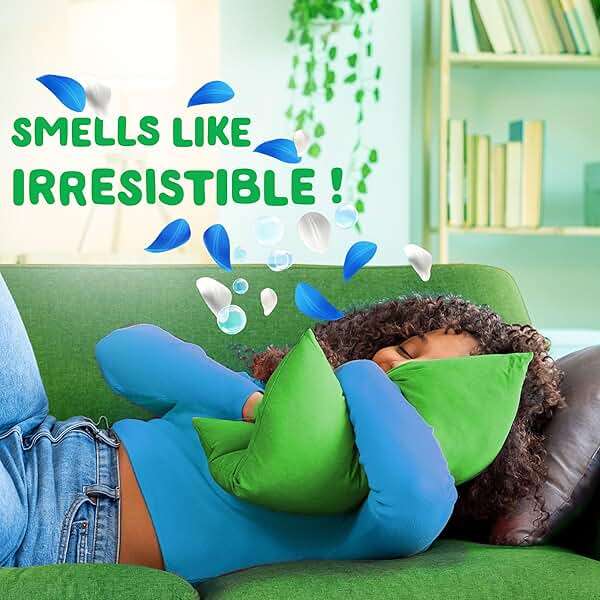 Gain Flings Ultra Oxi Laundry Detergent Pacs, 102 Count, Waterfall Delight Scent, with Odor Defense, concentrated laundry soap pacs - Image 10