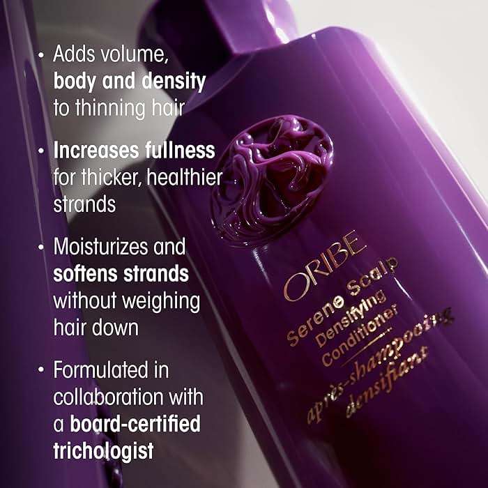 ORIBE Serene Scalp Densifying Conditioner | Lightweight Conditioner for Thinning Hair with Capixyl™ | Increases Fullness for Thicker and Healthier Hair - Image 5