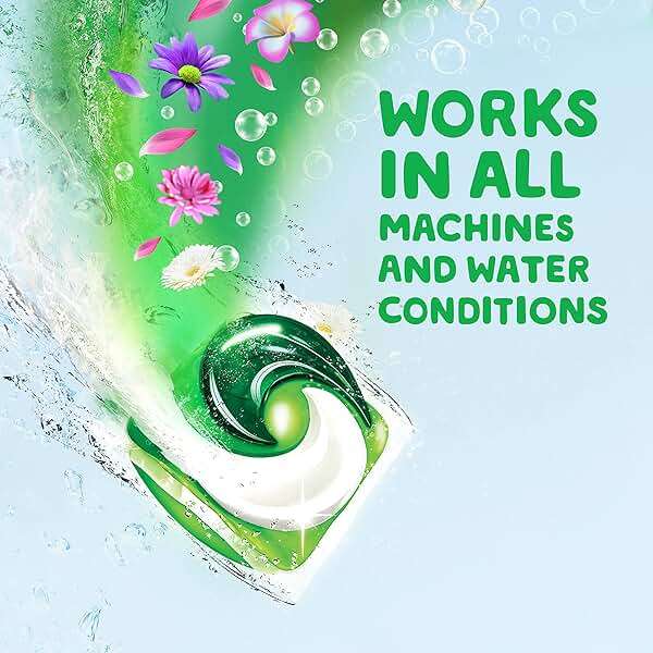 Gain Flings Laundry Detergent Pacs with Odor Defense, 102 Count, Super Fresh Blast Scent, HE 3in1 Detergent Pacs with Febreze and Oxi - Image 5