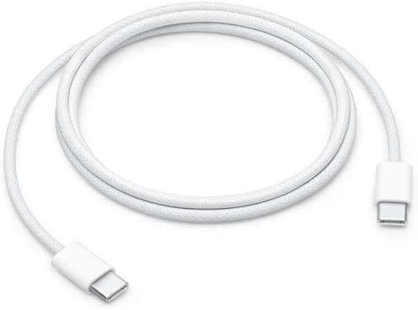 Apple 60W USB-C to USB-C Woven Charge Cable (1 m): Fast and Convenient Charging - Image 1
