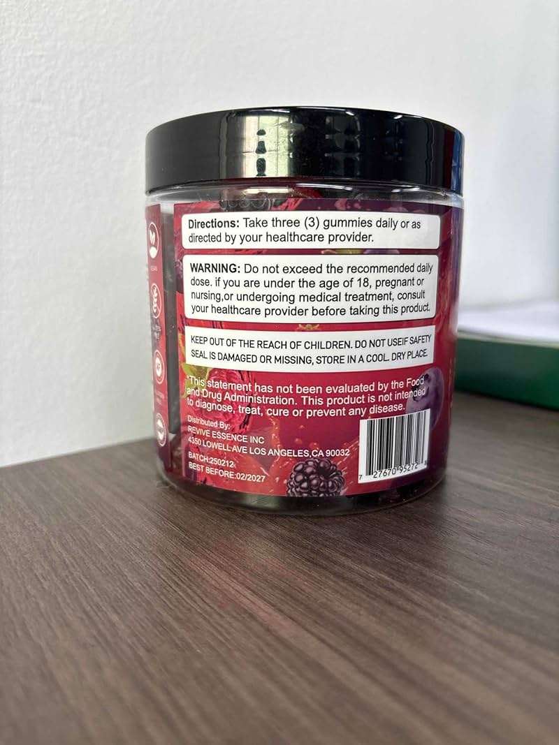 Creatine Monohydrate Gummies for Men & Women with L-Carnitine & Taurine – Pre-Workout Supplement for Muscle Strength, Energy Boost – Sugar Free, Vegan, Berry Flavor, Chewable Gummy 120 Count - Image 3