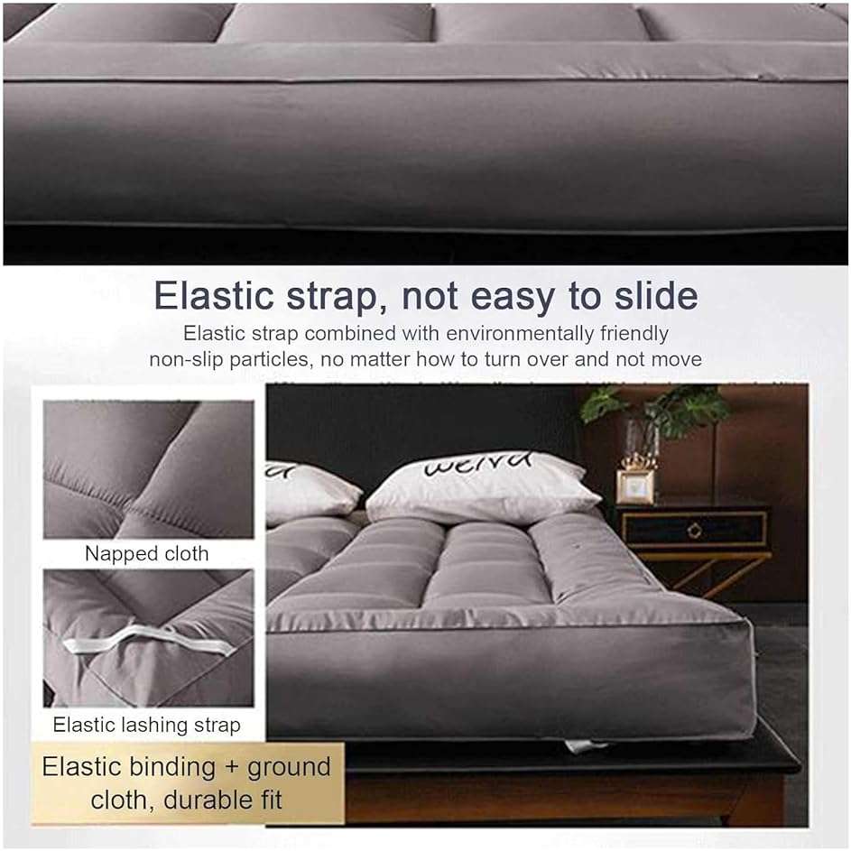 OneGrifN Floor Mattress,Camping Mattress, Japanese Futon Mattress,Foldable Floor Mattress,Portable Tatami Mattress,Roll Up Shikibuton, Floor Beds for Adults(Twin) - Image 6