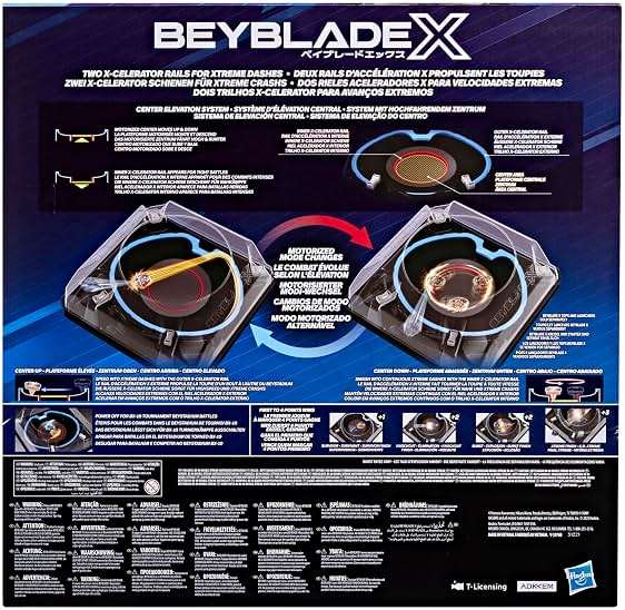 Beyblade X BX-00 Double Xtreme Motorized Beystadium Battle Arena Spinning-Top Toys, Ages 8+ - Image 3