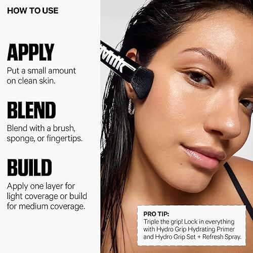Milk Makeup Hydro Grip Hydrating Gel Skin Tint – 12HR Lightweight Buildable Coverage with Hyaluronic Acid for Natural Dewy Finish – Non-Comedogenic - Image 11