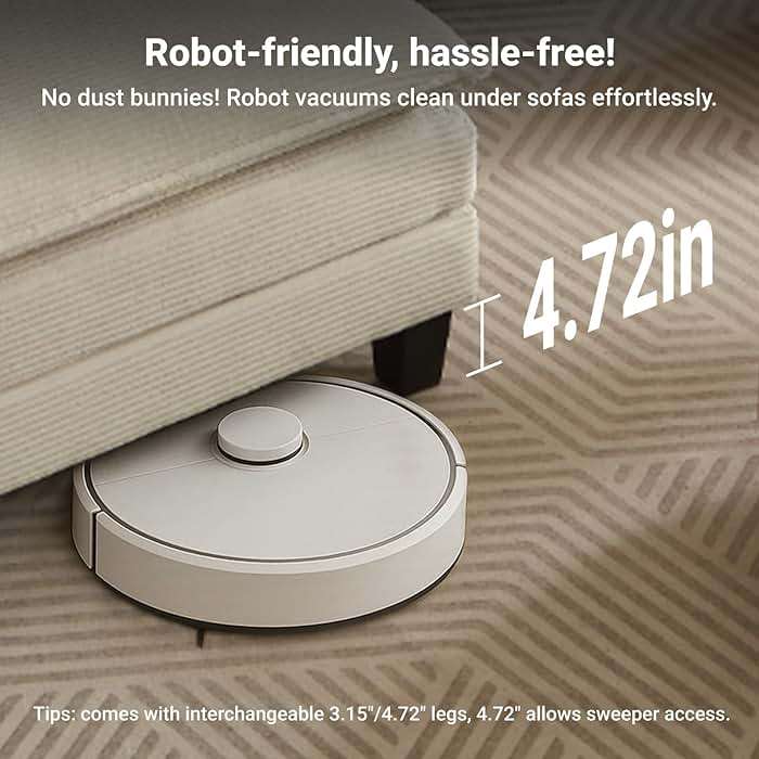 Amsleekey 111.5" U-Shaped Modular Sectional Sofa, Beige Corduroy | 3-Seater Cloud Couch, 2 Movable Ottoman, Flexible Combination, Deep Seat, 2 Sets of Legs of Different Heights for Living Room - Image 4