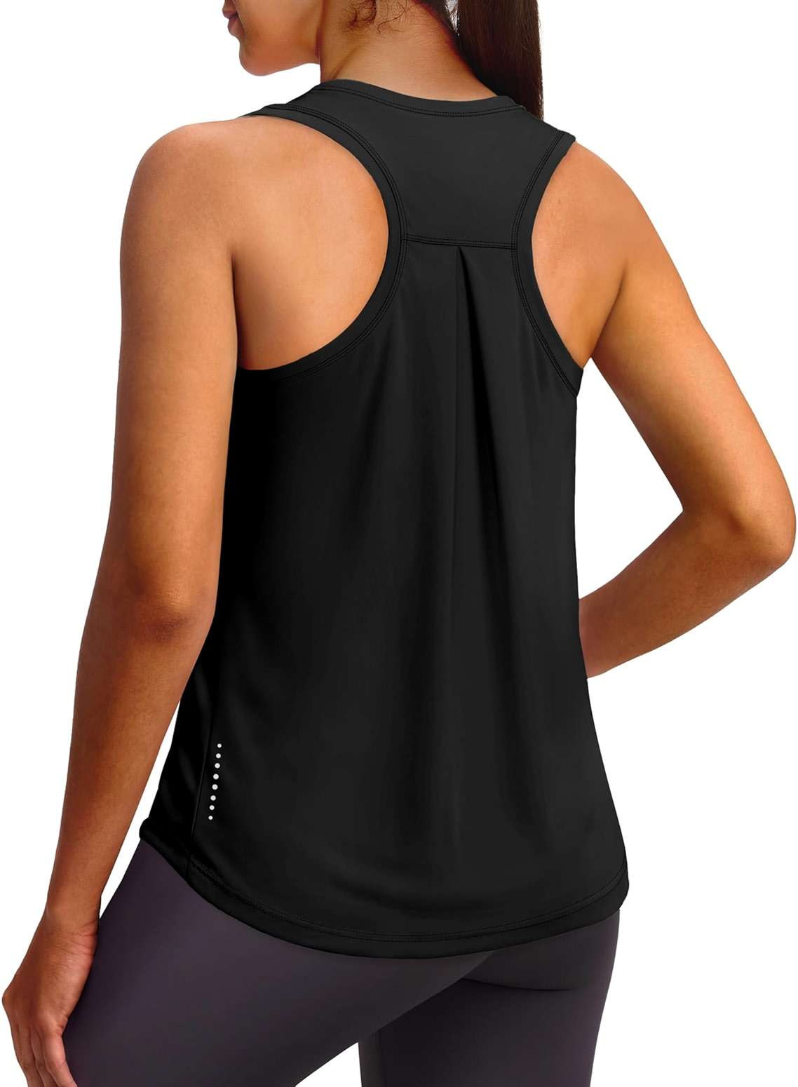 XIEERDUO Tank Top for Women Racerback Sleeveless Workout Tops Loose Fit Yoga Running Gym Shirts for Women - Image 1