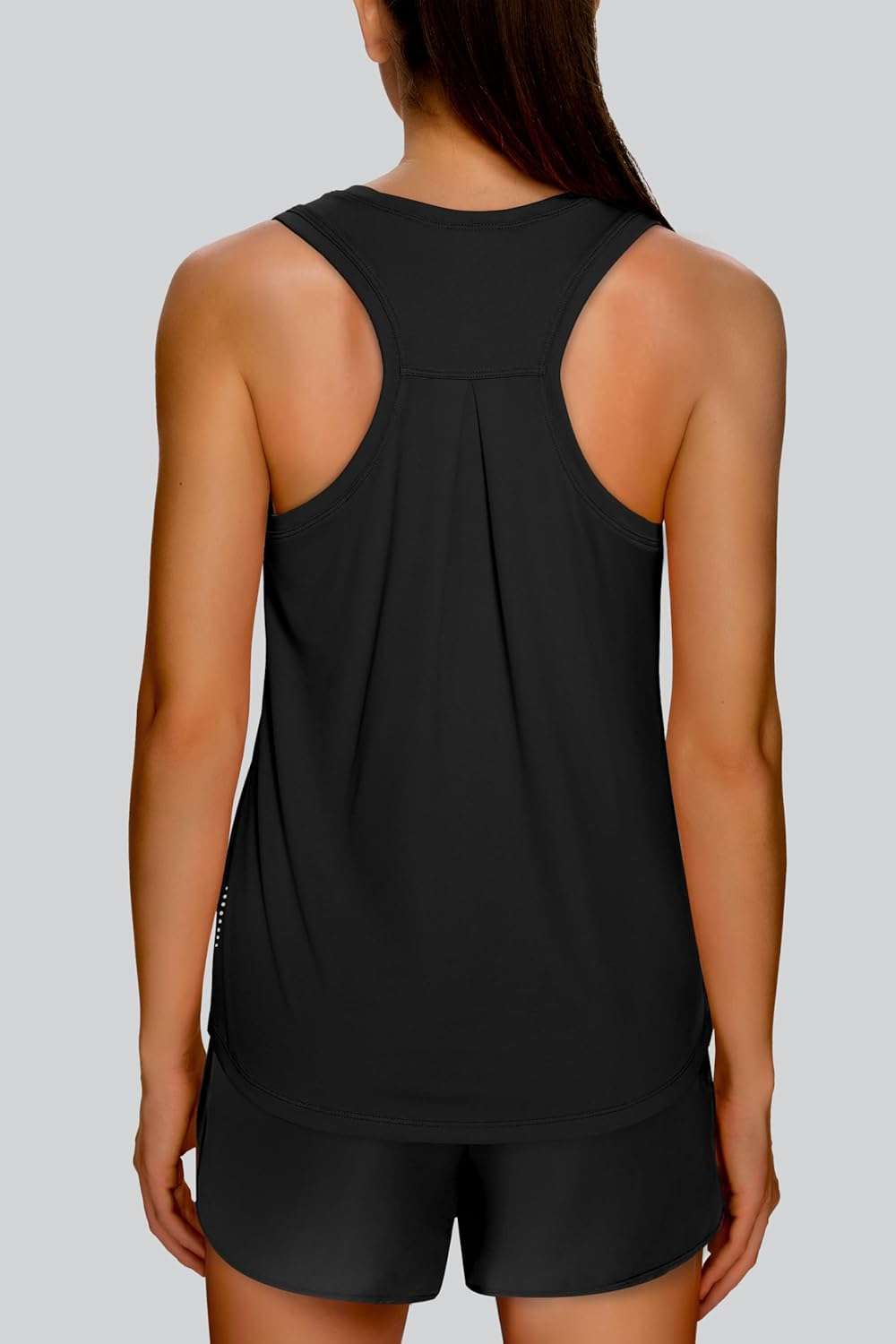 XIEERDUO Tank Top for Women Racerback Sleeveless Workout Tops Loose Fit Yoga Running Gym Shirts for Women - Image 2