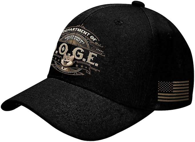 VATANAS Doge Department of Government Efficiency Hat, Doge Hats for Men, Doge Cap, Political Hat - Image 2