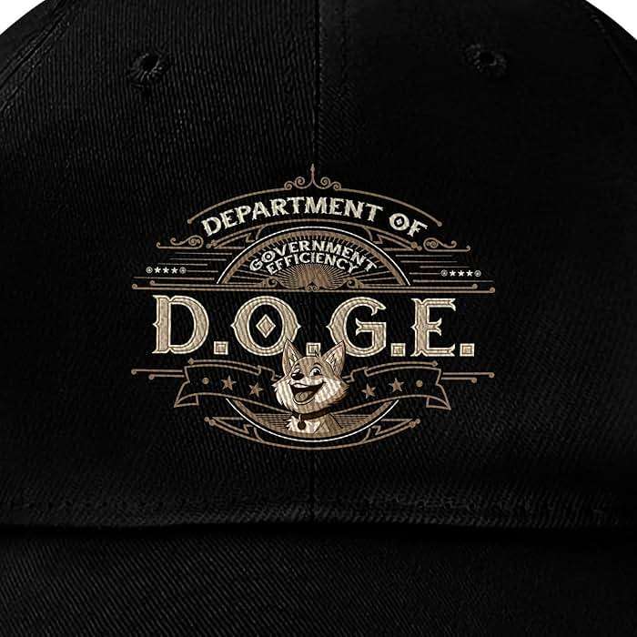 VATANAS Doge Department of Government Efficiency Hat, Doge Hats for Men, Doge Cap, Political Hat - Image 3