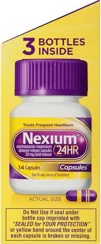 Nexium 24HR Acid Reducer Heartburn Relief Capsules for All-Day and All-Night Protection from Frequent Heartburn, Heartburn Medicine with Esomeprazole Magnesium - 42 Count - Image 14