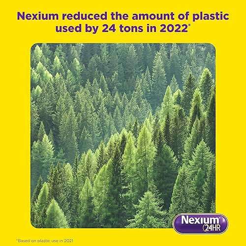 Nexium 24HR Acid Reducer Heartburn Relief Capsules for All-Day and All-Night Protection from Frequent Heartburn, Heartburn Medicine with Esomeprazole Magnesium - 42 Count - Image 9