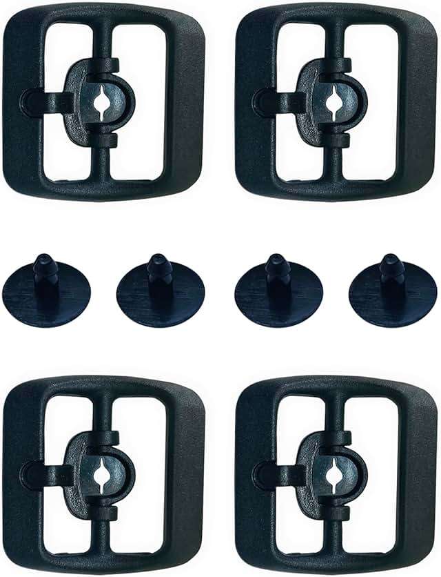 Lopau Replacement Buckle for Arizona Essentials Slide-On Sandal, Double Strap Clasp Repair for EVA Open-Back Clog Men and Women - Image 1