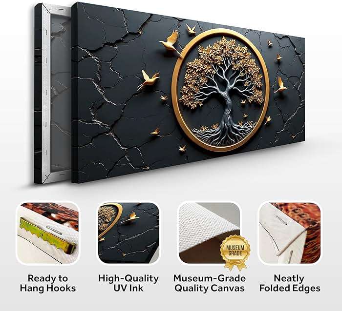 TAILORED CANVASES Celtic Tree of Life Wall Art IV (30x60) - Image 2