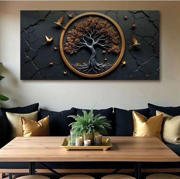 TAILORED CANVASES Celtic Tree of Life Wall Art IV (30x60) - Image 3